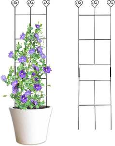 Staffa da arrampicata in metallo torre da <span class=keywords><strong>giardino</strong></span> supporto a traliccio per viti e piante per recinzioni e cancelli - Product Image 1