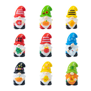 Miniaturas de Múltiples Estilos para Decoración de Pasteles de Pascua, Accesorios para Jardín de Hadas, Mini Gnomos de Resina, Figuras de Enanos - Product Image 5