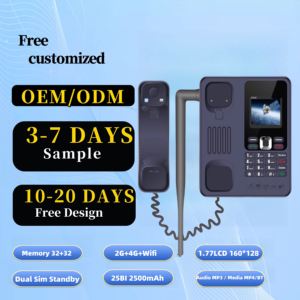 Très bonne qualité Téléphone fixe sans fil double SIM 4G VoLTE avec numéro de famille Hotspot rapide - Product Image 2