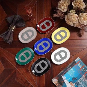 Offre Spéciale – Ensemble de Vaisselle de Luxe Nordique Sept Couleurs pour Restaurant, Assiette Ovale en Céramique avec Boîte Cadeau - Product Image 1