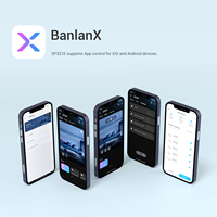 SP321E Contrôleur LED Monochrome en Maille avec Télécommande, Portée 260m, Synchronisation de Cadre, Variateur Sans Fil, Application BanlanX, Contrôle Audio Musical, DC 5V-24V