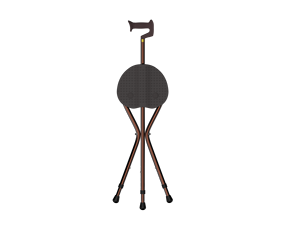 <span class=keywords><strong>Silla</strong></span> de Ducha Plegable para Discapacitados, con 3 Patas y Función de Bastón, para Cuidado Médico en el Hogar, con 1 Año de Garantía y Servicio a Domicilio - Product Image 3