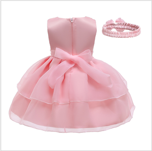 D0116 Ultimi Modelli di <span class=keywords><strong>Abiti</strong></span> Estivi per Bambine, Vestiti per Feste di Compleanno, Abito <span class=keywords><strong>da</strong></span> Principessa per Neonata - Product Image 5