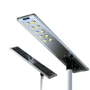 Eshine neue wasserdichte 60 w 80 w 100 w 120 w integrierte all-in-one led-solarstraßenlampe für den außenbereich