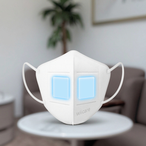 Masque d'humidification pour rhinite Wiicare, 10 feuilles, tissu non tissé renouvelable à 3 couches, réutilisable, ajustement confortable - Product Image 5