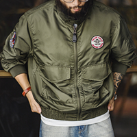 Blouson pour Homme Maden G-8 WEP Style Bomber Col Court Léger Manteau de Printemps Tendance 2026
