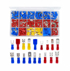 Set Pipa Susut Panas 2.8/4.8/6.3mm, Berbagai Ukuran, Isolasi, Selubung Susut, Terminal Crimp, Konektor, Perlengkapan Aneka Ragam - Product Image 1