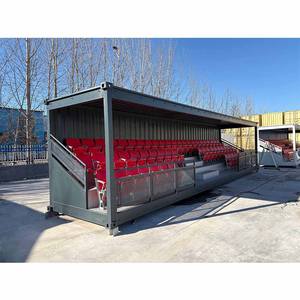 Sièges Extérieurs pour Événements Sportifs Stade de Football Tribune Mobile pour Spectateurs avec Roulettes pour Club de Football - Product Image 4