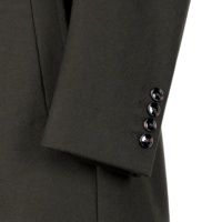Manteau Long épais et chaud pour homme, sur mesure, de haute qualité