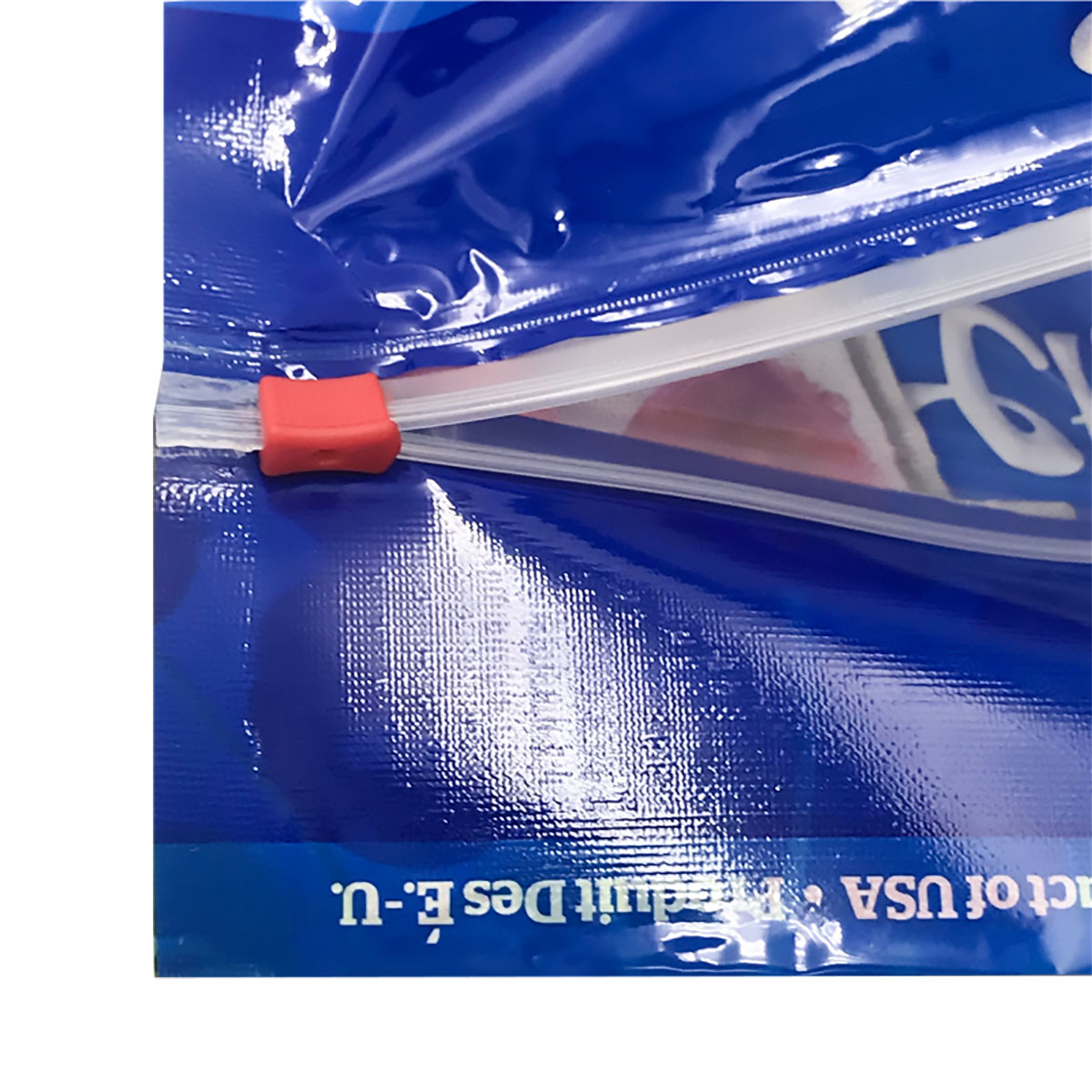 Transparent biodegradable Fresh Fruit Packing Bag With Zipper And Breath Hole Fruit Plastic Bag For Strawberry,Grape,Cherry