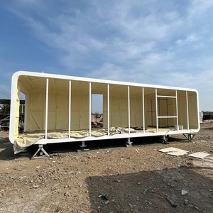 Maisonnette mobile à installation rapide, cabane de luxe préfabriquée, appartement conteneur modulaire, hôtel avec cuisine - Product Image 4