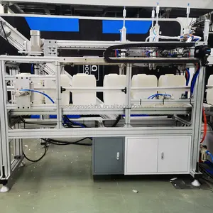 Máquina de moldeado por soplado de plástico de 20 litros, máquina de extrusión de bidón, Huan, producto común, HDPE,PE