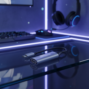 Carte de <span class=keywords><strong>capture</strong></span> vidéo USB 2.0 USB 3.0 Type C 4K 30Hz HDTV Gris MacBook <span class=keywords><strong>PC</strong></span> Jeu pour enregistrement de caméra DVD Boîte audio et vidéo - Product Image 4