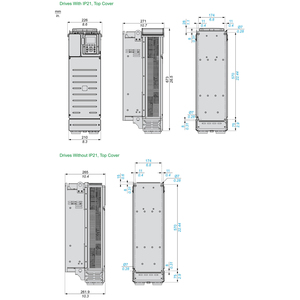 Convertidor de Frecuencia Variable de Tres Fases VFD ATV630 ATV630D30N4 ATV630D37N4 ATV630D45N4 N4 M3 N4Z Control - Product Image 6