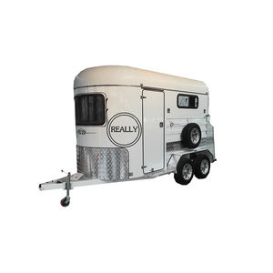 Rimorchio per <span class=keywords><strong>Cavalli</strong></span> Deluxe 2025 a Carico Angolare per 2 <span class=keywords><strong>Cavalli</strong></span> con Soggiorno, Rimorchio per <span class=keywords><strong>Cavalli</strong></span> con Collo d'Oca - Product Image 1