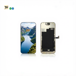 Pantalla de Repuesto <span class=keywords><strong>GX</strong></span> OLED de Alta Calidad Grado A con IC Intercambiable para 15 Pro, Pedido al por Mayor, 1 Año de Garantía, Precio Mayorista - Product Image 1