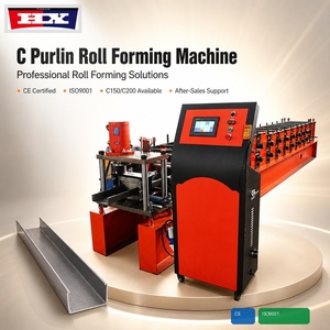 Macchina per Formatura Profili a C C150 C200 con Cambio Automatico, Attrezzatura per Costruzioni Personalizzabile - Product Image 4