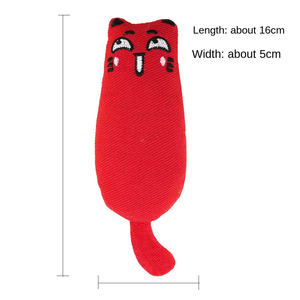 <b>Cat</b> Stuffed Animal <b>Plush</b> Chewing Toy Eco-Friendly Anxiety Relief Cute Indoor Best Pet Toys with Catnip - Product Image 3
