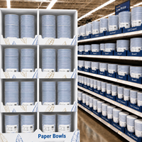 Usine XIELI en Indonésie, bols à salade en papier biodégradable jetables et compostables, écologiques, pour les fournitures de fête, usage quotidien