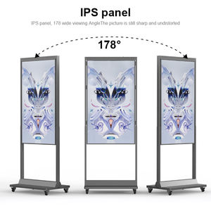 3000 Nits çift taraflı LCD ekran dijital tabela açık asılı monitör dükkanı Video oynatıcı pencere reklam TV Scree - Product Image 4