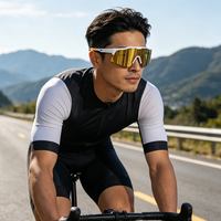 Lunettes de soleil de sport pour le VTT. Monture TR90 pour la protection solaire pendant le cyclisme. Lunettes de protection pour le cyclisme