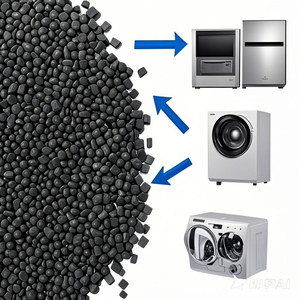 Granulés de plastique modifiés <span class=keywords><strong>PA66</strong></span> GF30 <span class=keywords><strong>MOS2</strong></span>, nylon renforcé de fibres de verre et de disulfure de molybdène, résistance à l'usure, qualité d'injection pour - Product Image 1