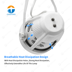 Lámpara de Riel PAR30 Moderna, <span class=keywords><strong>Foco</strong></span> LED de <span class=keywords><strong>Techo</strong></span> de Superficie, <span class=keywords><strong>Foco</strong></span> LED Ajustable para Riel, Carcasa de Lámpara, Accesorio E27 - Product Image 5