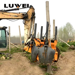 Attachement de bêche d'arbre de rendement élevé pour la machine hydraulique de repiquage d'arbre de tracteur de boeuf de dérapage d'excavatrice - Product Image 5