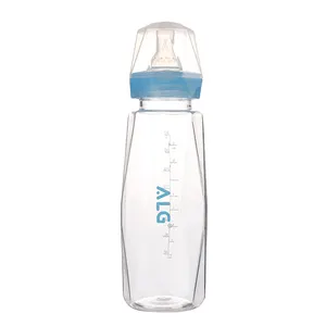 Aizhilang New Design Diamond BPA Free Food Grade PC 270ml 9oz Baby Feeding Bottle