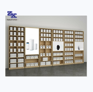 Soporte de exhibición para teléfono móvil, accesorios de madera con diseño de moda - Product Image 1