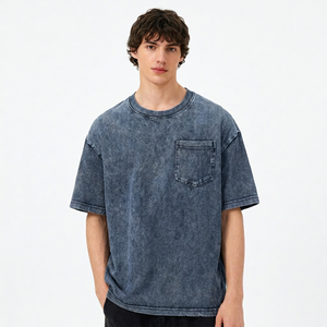 Ropa Casual 100% Algodón con Serigrafía, Corte Holgado, Logotipo Frontal con Patrón de Letras, Tela de Algodón Peinado - Product Image 1