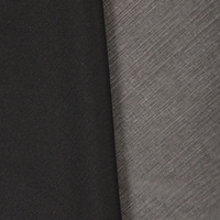 Interlignage fusible tissé par sergé Waterjet mince mou de polyester d'Oeko-Tex pour le vêtement