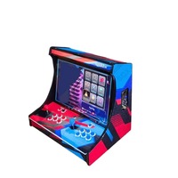 Nouvelle console de jeu d'arcade à prix avantageux pour deux joueurs, jeu de combat de rue, 22 pouces, machine de jeu à pièces