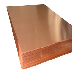 High Purity 99.9% C10100 C12500 T1 T2 Copper Sheet Copper Plate Price For Sale
