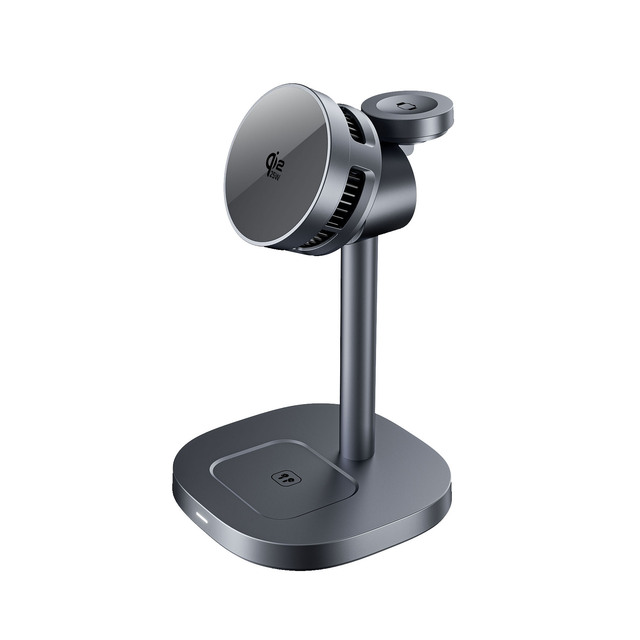 Qi2.2 25W 3-in-1 Magnetic Cooling Wireless Charging Stand for 3 Devices
