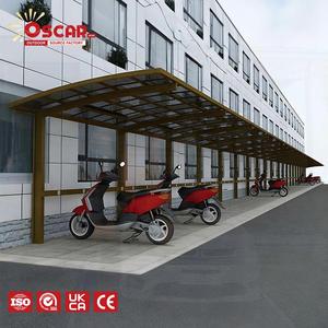 Aluminum Cantilever Carport Outdoor Parking Waterproof <strong>Sunscreen</strong> Ideal Us <strong>Uk</strong> Driveways Courtyards Garages Aluminum Carport - Product Image 1