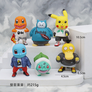 Collection de cadeaux promotionnels de 6 styles de figurines de poupées d'anime de dessin animé en PVC, boîte aveugle en PVC - Product Image 6