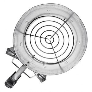 Hot BBQ Tools Heavy Duty Deluxe Metal Pit Barrel Cooker Rapid Chimney Starter para barbacoas de parrilla de carbón - Product Image 4