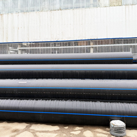 Tuyau en PEHD PE100 de 3, 4, 6, 8, 10, 12, 14, 24, 36 pouces (150 mm, 160 mm, 200 mm, 250 mm, 300 mm, 600 mm, 1000 mm) – Vente chaude de tuyaux en plastique