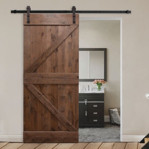 Technologie avancée personnalisée Fre 96 pouces 8 pistes 42 Triple la porte de la grange - Product Image 3