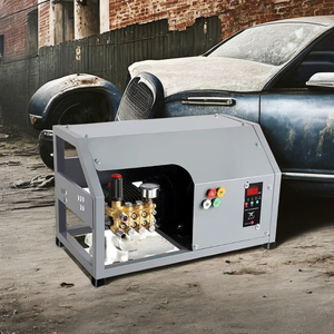 Equipo de lavado de autos eléctrico portátil montado en la pared Lavadora automática de agua fría de alta presión para uso doméstico y comercial - Product Image 3