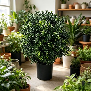 Follaje Artístico Retro de Desierto Árido con Hojas Texturizadas Únicas para Decoración Escénica, Estilo de Boceto de Jardín, Paisaje al Aire Libre - Product Image 3
