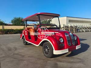 American Street Fashion Classic Car Batería de litio Electric Retro Sightseeing Car - Product Image 6