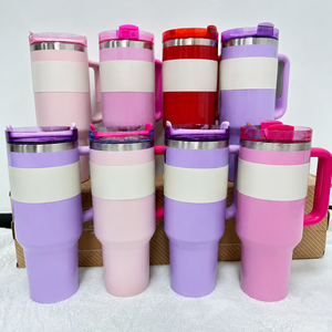 Nuevo Vaso Térmico de 40oz con Asa, Logotipo Personalizado, Diseño de Dibujos Animados, Taza de Viaje de Acero Inoxidable con Aislamiento al Vacío para Regalo 2026 - Product Image 3