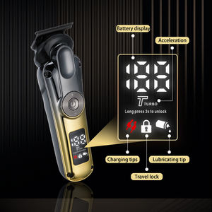 6-in-1 Rechargeable <strong>Hair</strong> for Clipper Set Stainless Steel for English-speaking Multi-Purpose Trimmer for Home Use for <strong>Hair</strong> Nose - Product Image 3