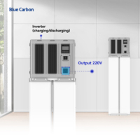 Ensemble complet de système d'énergie solaire 6kw 12kw 18kw système solaire monophasé avec onduleur avec batterie 48/51 V