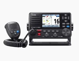 Ic m510 vhf ימית transceiver מעמד-d dsc עם פונקצית Wlan, 156 - 163 mhz, 25 פלט Rf וואט, פלט Rf פנימי gps מובנה