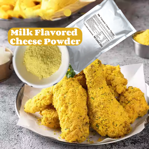 Hot Instant Easy Mix Cheese Powder Flavored Milk Dry Style Essence para pollo frito Patatas fritas Tiendas Blended Fry Cheese Bag - Product Image 3