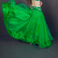 Livraison Gratuite Nouvelles Jupes Enveloppantes de Danse du Ventre pour Femmes et Filles, Tenue de Danseuse Orientale Sexy, Robe d'Entraînement pour Spectacles Scéniques