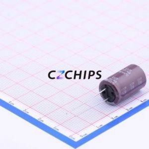 Condensateur électrolytique en aluminium à montage traversant KMG35V1000M12.5*20 LO, D12.5xL20mm 1000uF 20% 35V 1.023A - Product Image 2